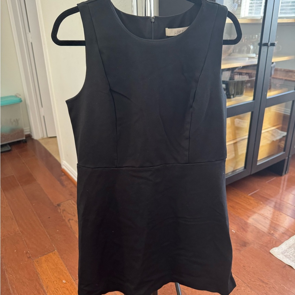 LOFT Black Mini Dress